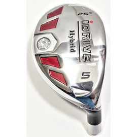 Men's I-Drive #5-25° Loft Hybrid Golf Club with Graphite Shaft, Stiff Flex