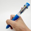 HeTaoCat Multicolor Pens 3 Pack 0.5mm 10-in-1 Retractable Ballpoint Pens