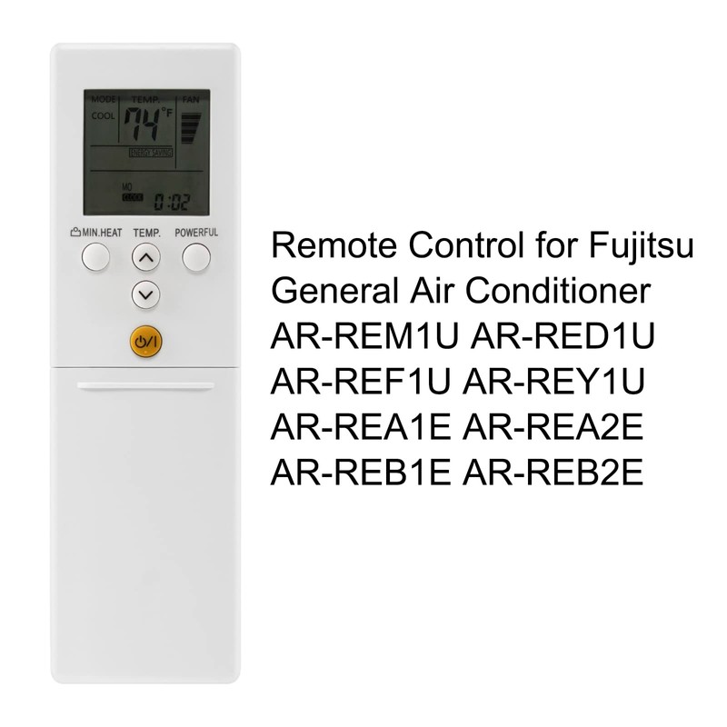 CHUNGHOP AR-REM1U Replace Air Conditioner Remote Control for Fujitu Air