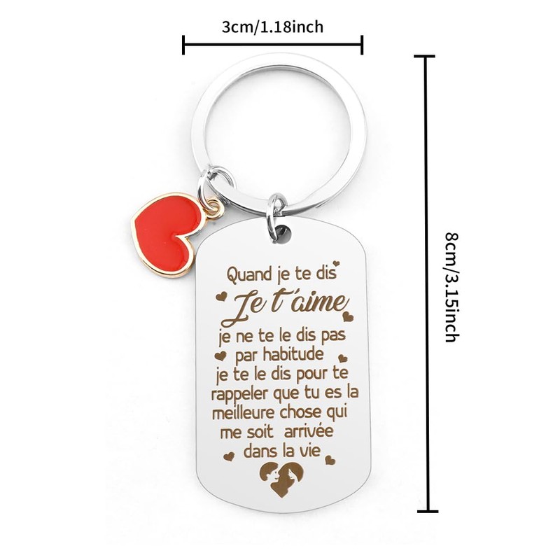 Valentines Day Gift for Him Her Inspirational Gifts Keychain Nurse
