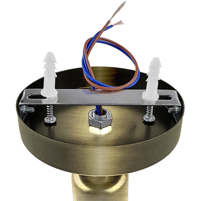 Yulatik Vintage E26 E27 Lamp Socket Ceiling Lamp Holder with