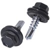 SKIR'CO (Pack of 50) Roofing Bolts, Hex Head 4.8 x
