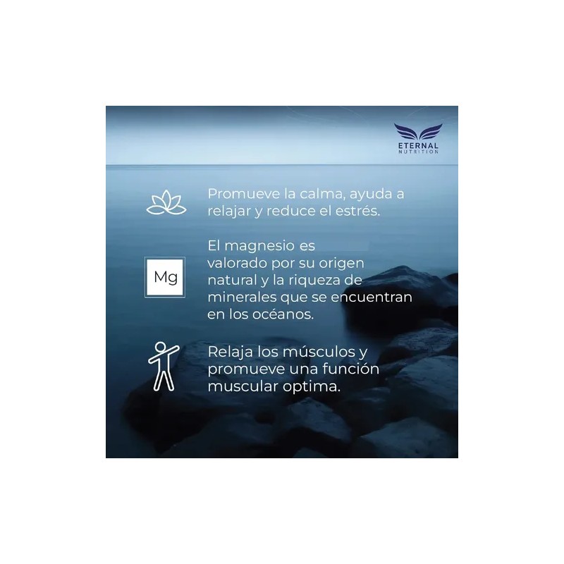 Eternal Nutrition Calming Blend Magnesio Quelado 150 Cápsulas Bisglicinato Citrato