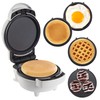 MasterChef 3-in-1 Mini Holiday Breakfast Maker- Make Eggs Pancakes Donuts