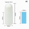 DTYGUIXE 4 Pz Bottiglie a Rullo in Plastica Bottiglie Vuote