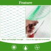 Bird Netting for Garden Garden Netting Pest Barrier,Cicada Netting Protect