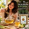 Xenivalle Zacate Limon 500g Natural para Infusiones, Ts, Mezclas Herbales