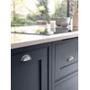 JIASENBAO Brushed Nickel Cabinet Cup Pulls 3" Hole Center 2