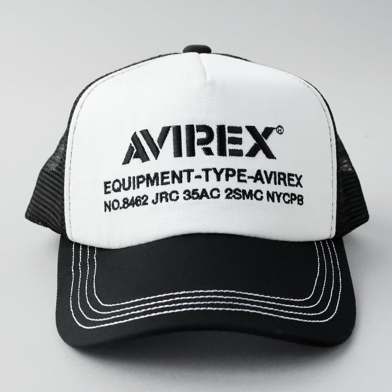 Avirex Men's Mesh Cap, Two Sizes Available, Standard, Military, XL,