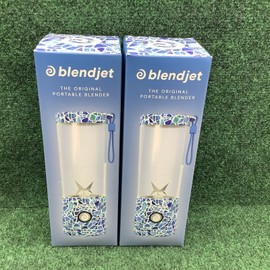 Blendjet 2 Portable Blender 2-Pack Mosaic 16oz capacity - NEW Sealed Travel OTG