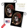 La Calavera Catrina Garden Flag - 2pcs Pack Fall Day