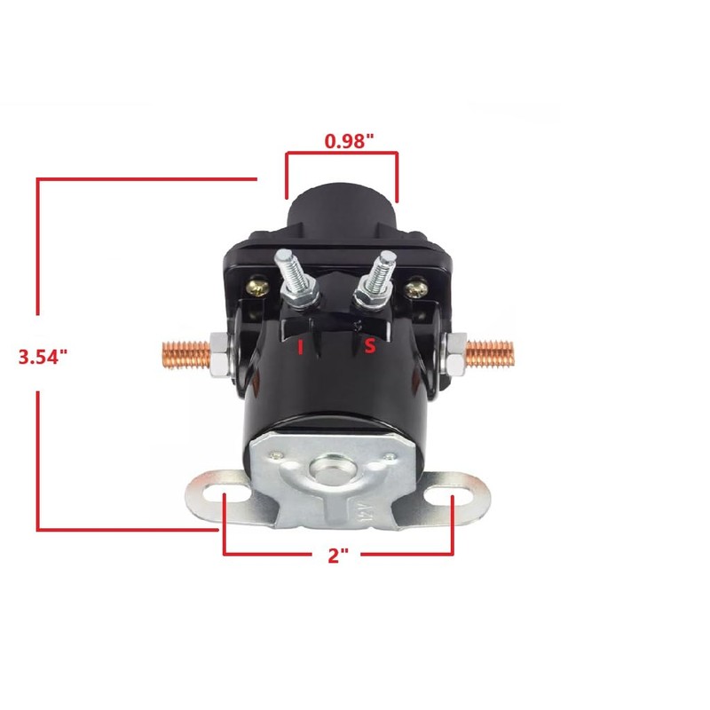 Upgraded 0100055002 01-00055-002 Battery Disconnect Relay Compatible with Intellitec RV