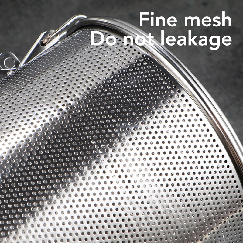 Spice Ball Spice Infuser Stainless Steel Mesh Basket Wire Easy