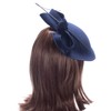Lawliet Womens 1950s Wool Felt Saucer Headpiece Fascinator Cocktail Hat