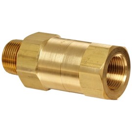 Dixon SCVM6 Brass Safety Check Valve, 3/4" NPT male x NPT Female