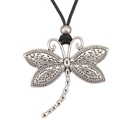 Bjesinmo Large Pendant Necklaces Layered Boho Circle Leather Choker Chunky Boho Necklace for Women Long Sweater Necklace Jewelry, Faux Leather, No Gemstone