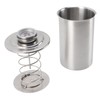 Stainless Steel Ham Maker, Meat Press Tool with Thermometer, Large