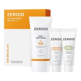 [Zeroid] Daily sunscreen 50ml special set / [제로이드] 데일리 선크림 50ml 기획세트