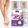 Bluemega Máscara Exfoliante para Pies, 2 Piezas, Púrpura