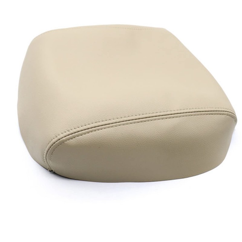 Priprilod Beige Tan Leather Armrest Center Console Lid Replacement Cover