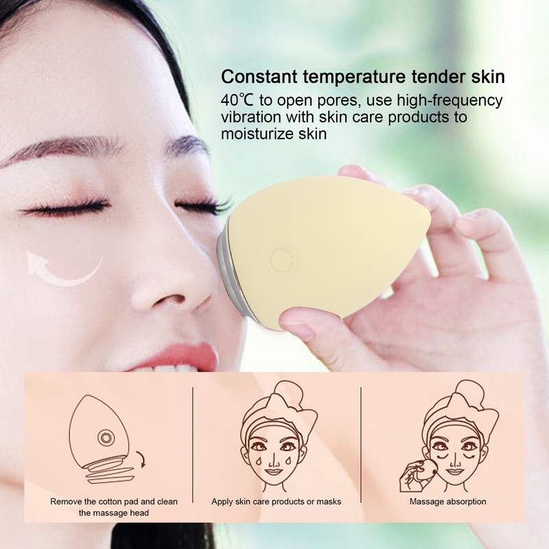 Facial Cleansing Beauty Machine Deep Cleaning High Frequency Vibration Facial
