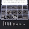 140pcs Round Feather Keys Parallel Keys Round End Feather Key