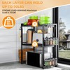 DOLALIKE Microwave Oven Rack, Expandable Microwave Stand Countertop Kitchen Utensils
