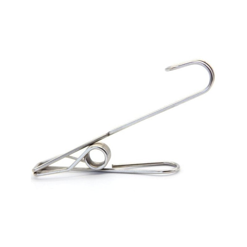 Wire Pegs Stainless Steel HOOK Pegs 10cm long - 201