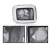 CHEDA Front Clear Chrome Parking Signal Light Set Compatible with
