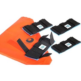 valonic protector for tie down straps - neoprene pad, 4-pack - protective sleeves for ratchet straps or tie downs with cam buckle