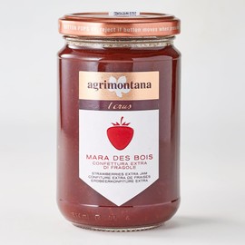 Strawberry Jam Grand Cru 12.0 oz (340 g), Italy Agri Montana (Mara de Bois)