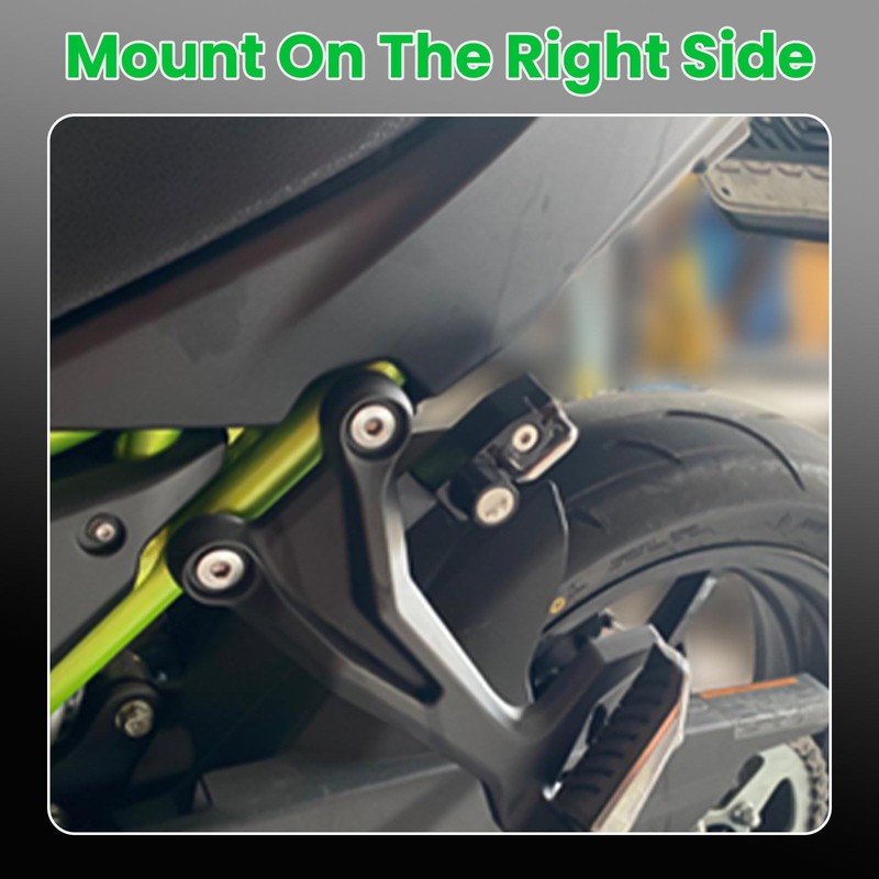 GUAIMI Motorcycle Anti-Theft Helmet Lock Left Side for Z 650