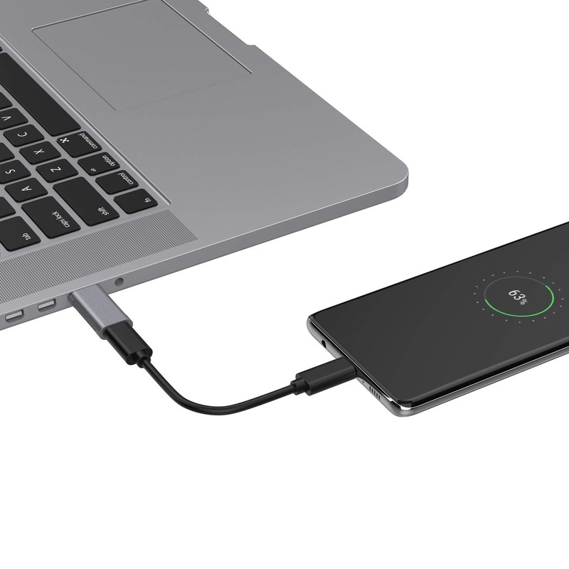 nonda - Adaptador USB 3.0 Macho-Hembra, Carga rápida de 3