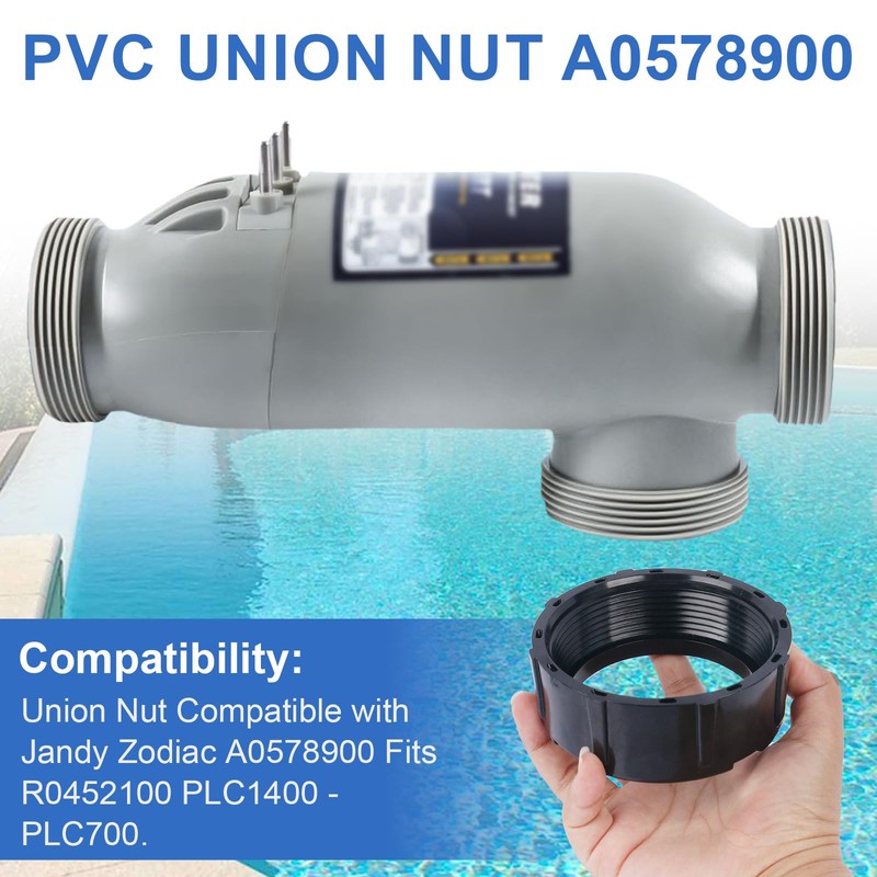 GDW A0578900 Single PVC Union Nut Fits R0452100 PLC1400 -