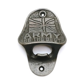 Army Be The Best Wall Mounted Bottle Opener (Approx 110mm x 75mm)