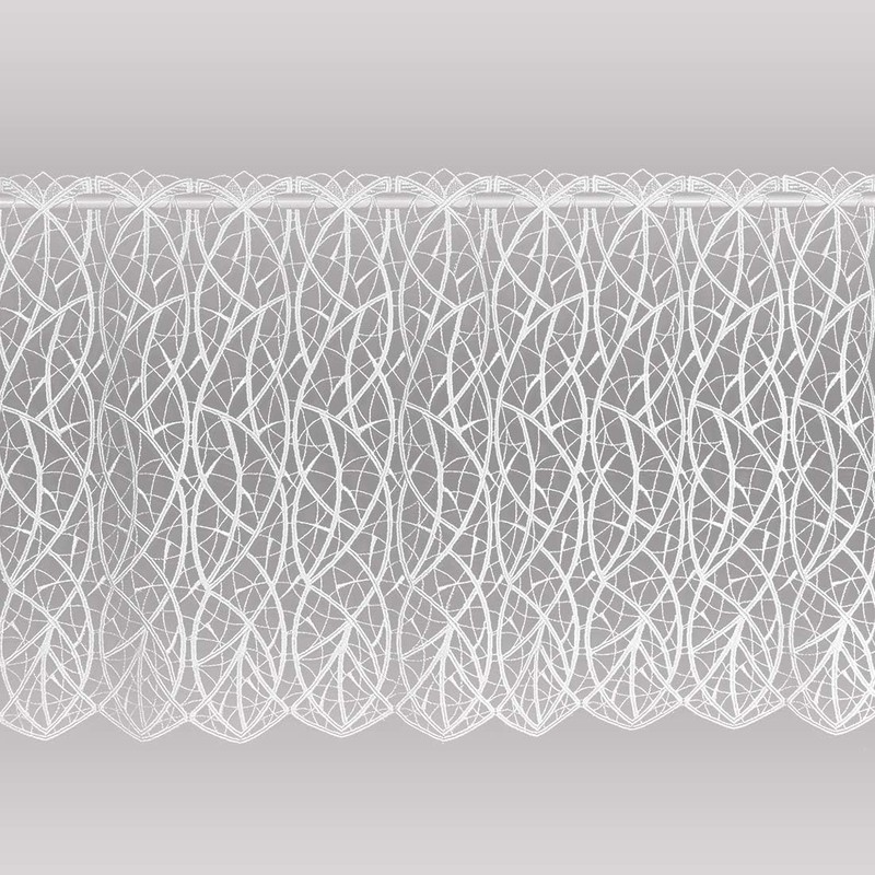 atelier alles-Spitze Elegant White Net Curtain Cloe Made of Delicate