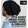 Slouchy Cable Knit Beanie by Tough Headwear - Chunky, Oversized