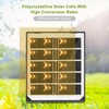 45W Solar Lights Indoor&Outdoor Home Solar Shed Lamp 50 LED