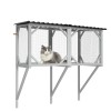 Modern Cat Catio Indoor Window Perch Waterproof Cat Box Enclosure