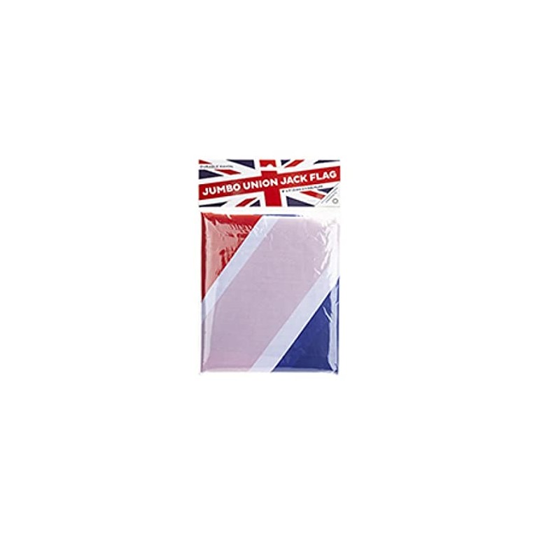 Union Jack Red White Blue 8ft Flag Queen Royal Street
