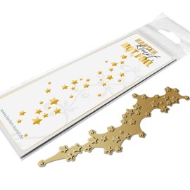 Hot Foil Stencil Stars Background Star Confetti Karten-Kunst kk-HF021 - Hot Foil Plate Hot Embossing Stencil