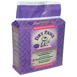 MidWest Homes for Pets Dry Paws Training and Floor Protection Pads, 14-Count