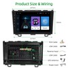 Podofo 2+64G Car Stereo for Honda CRV 2007-2011 with Bluetooth,9