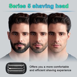53B Shaving Heads Series 5, Series 5 S5 Shaving Head Replacement Part for Series 5 Compatible with Razor Men 5 and 6 Series 5018S 5049S 5762 5764 6075CC 6020S 6040CS