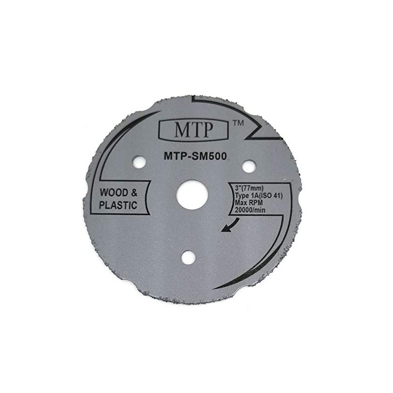 MTP Brand SM500 Saw Max 3" Wood Plastic Segment Carbide