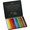 Faber-Castel 24 Piece Polychromous Colored Pencil Set In Metal Tin