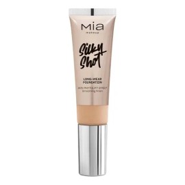 Silky Shot Foundation Base Alisadora De Cobertura Media-alta Tono 12N