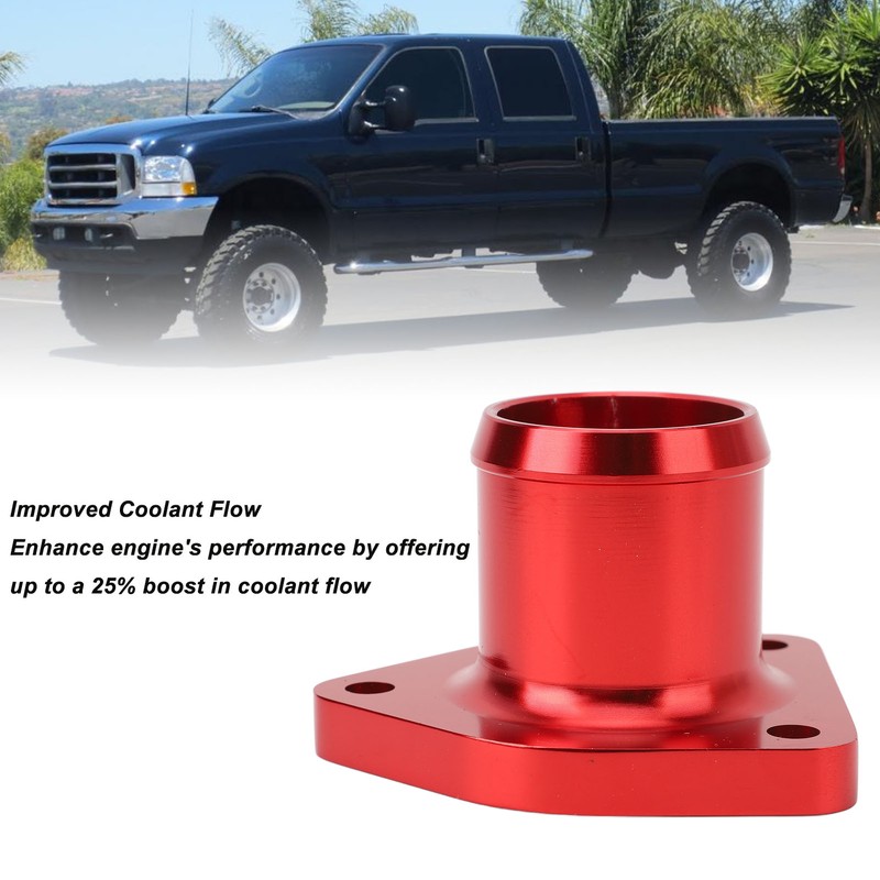 Water Neck Thermostat Housing Aluminium Alloy Engine Thermostat Housing with