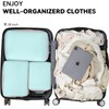 Compression Packing Cubes for Carry On Suitcases,6pcs a Set Compression