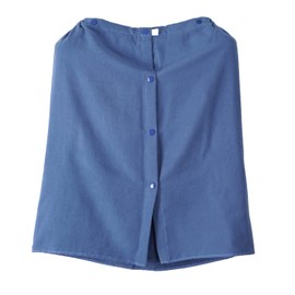 Oruta Quick Drying Wrap Towel for Kids, Kids Wrap, Pool Towel, Gauze Material, Plain, Absorbent and Quick Drying, Beach Towel, 100% Cotton (Navy)